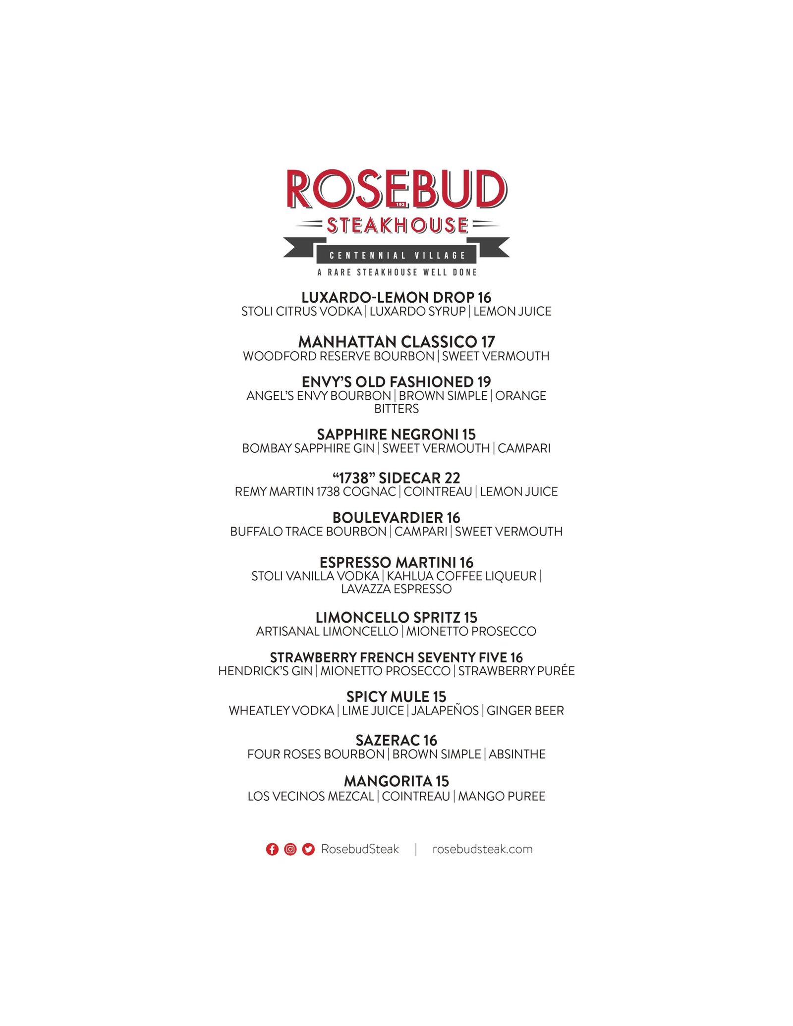 Munster Menu